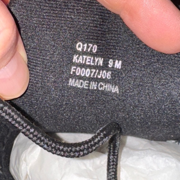 Black Athletic Sneakers - Picture 4 of 6